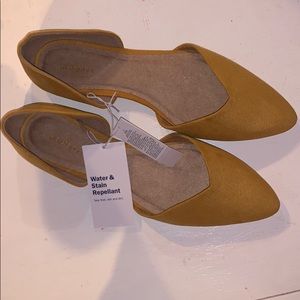 Water&stain repellant flats, Size 10, fits for a 9